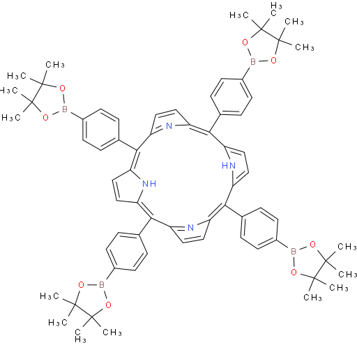 5,10,15,20-四(4-硼酸频哪醇酯基苯基)卟啉