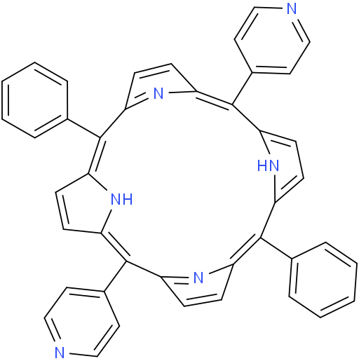 5,15-二(4-吡啶基)-10,20-二苯基卟啉)