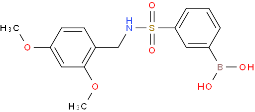 (3-(N-(2,4-二甲氧苄基)氨磺酰)苯基)硼酸